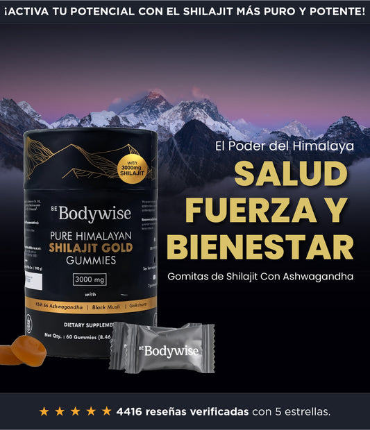 Be Bodywise | Gomitas de Shilajit